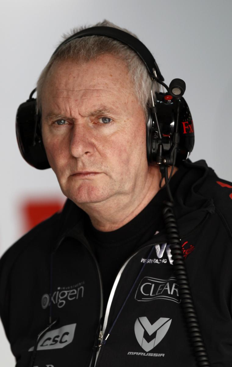 Motorsports / Formula 1: World Championship 2010, test in Barcelona, John Booth (GBR, Team principal )
