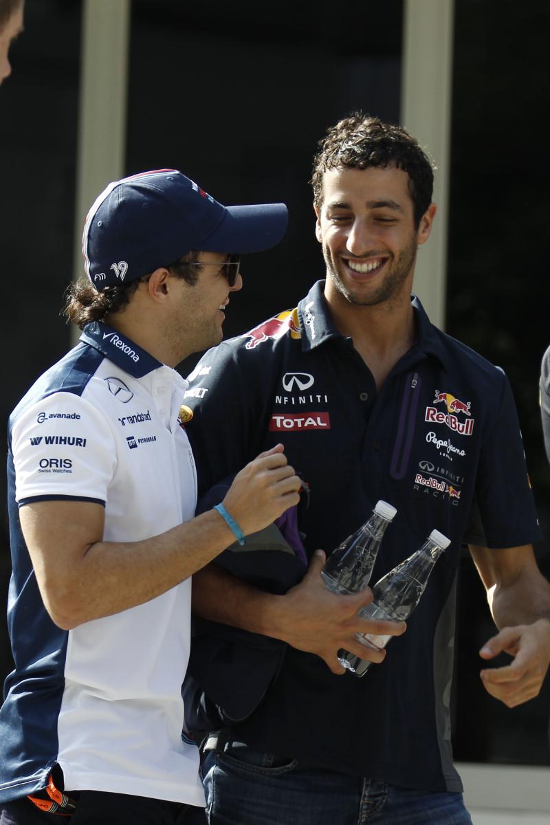 Konfrontovat spolu budou Felipe Massa a Daniel Ricciardo možná častěji