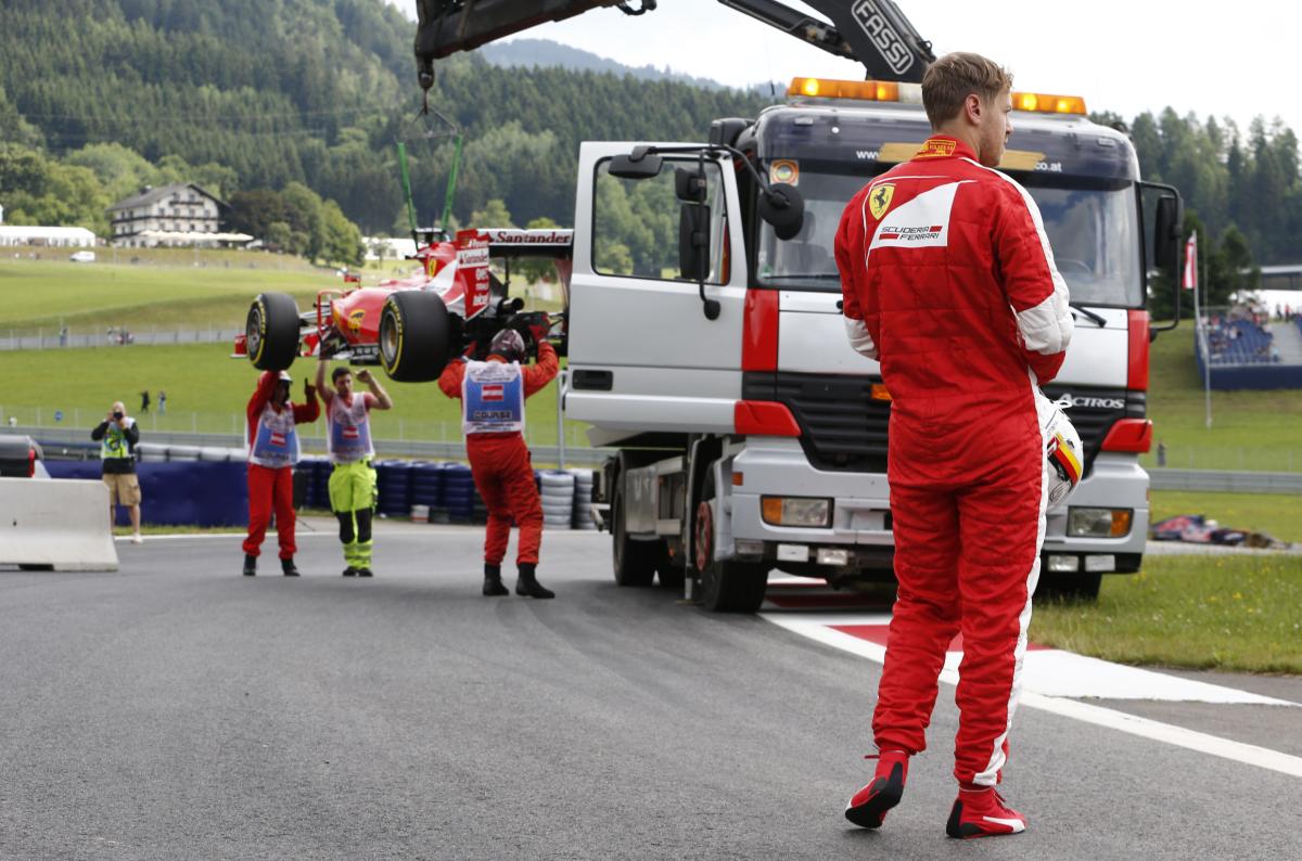 Sebastian Vettel, GP Rakouska 2015