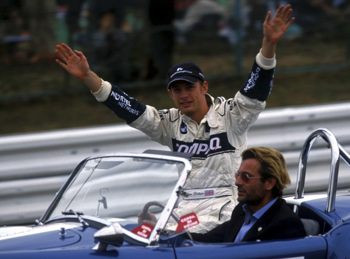 Právě s Williamsem Jenson Button v roce 2000 začínal
