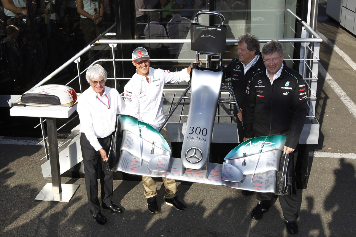 Ross Brawn a Bernie Ecclestona – údajně nové duo v čele F1